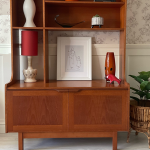 Mid Century Teak Sideboard/Room Divider 