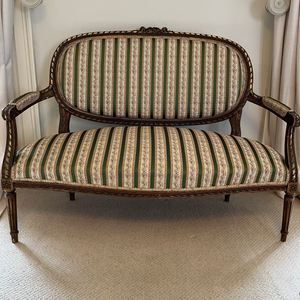 19th Century Giltwood 2 Seater Occasional Chair