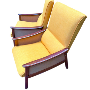 Vintage Mid century Easy Chairs