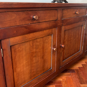 Solid wood sideboard 