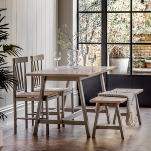 Eton Trestle Table Dining Set