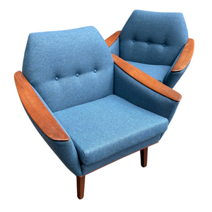 Vintage MidCentury Danish Lounge Chairs