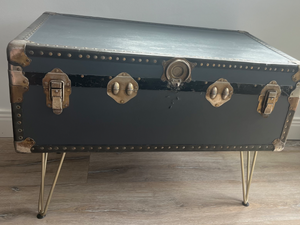 Vintage trunk table