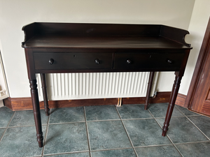 Mahogany Hall Table with two drawers 