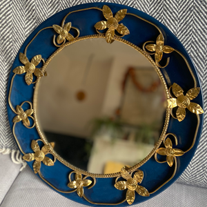 Vintage Round Wall Mirror