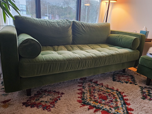 Green 2 Seater Couch