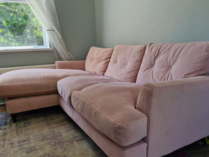 DFS Pink Patterndale Sofa 